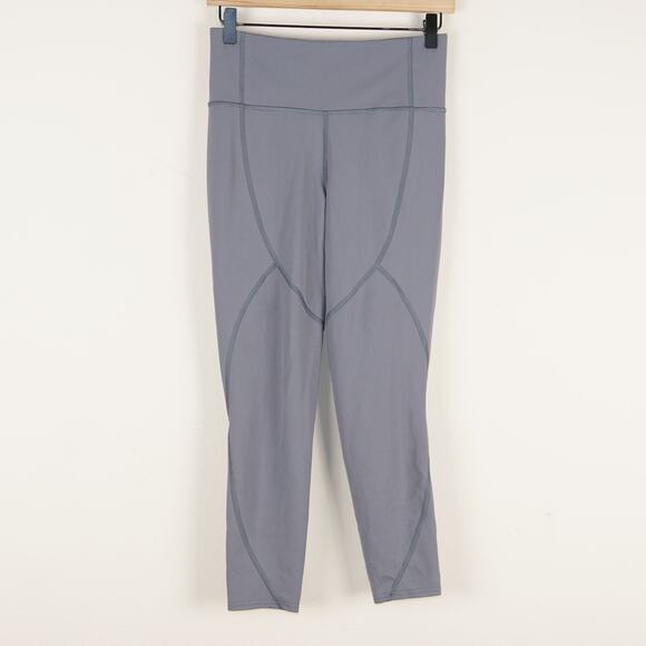 Lululemon To The Beat Tight 24" Gray Leggings Womens Sz 8 - Picture 1 of 9